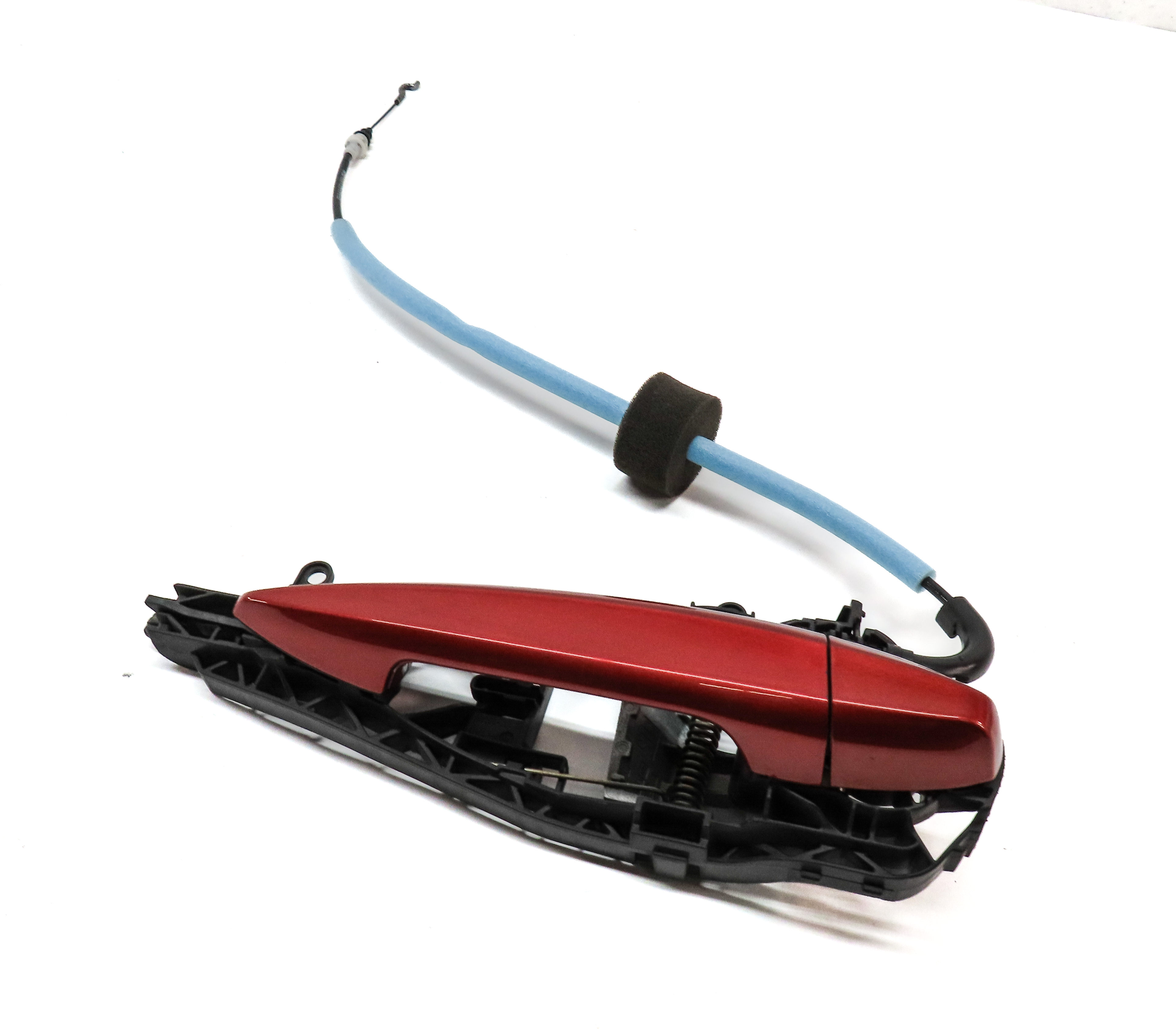 2016-2021 BMW X1 X2 (F39 F48) REAR RIGHT EXTERIOR DOOR HANDLE w/ LIGHT (ORANGE) — exact item pictured